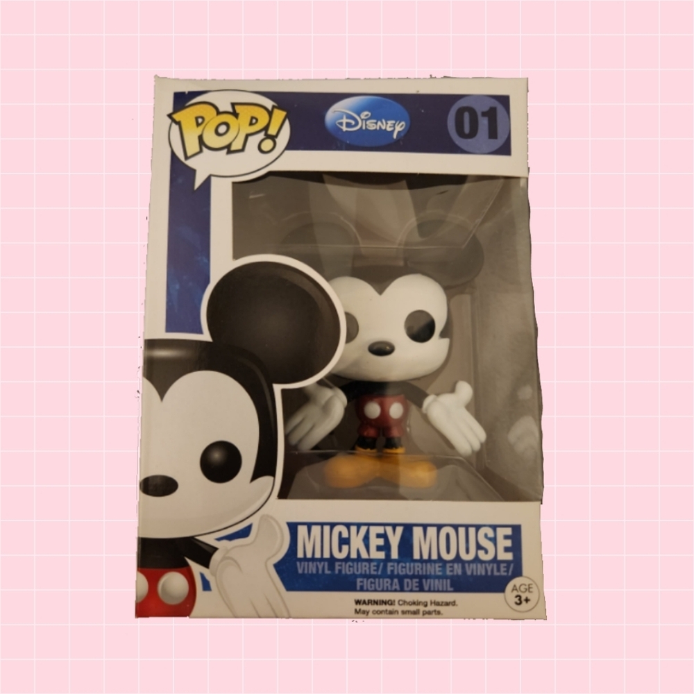 Funko Pop! Disney 01 Mickey Mouse Vinyl Figure